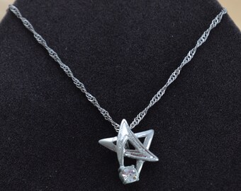 ☆TATIANA☆ Silver 925 Star Mirror Ball Necklace NZ2154 MUSINSA | TATIANA (Silver 925) Star Mirror Ball Necklace NZ2154