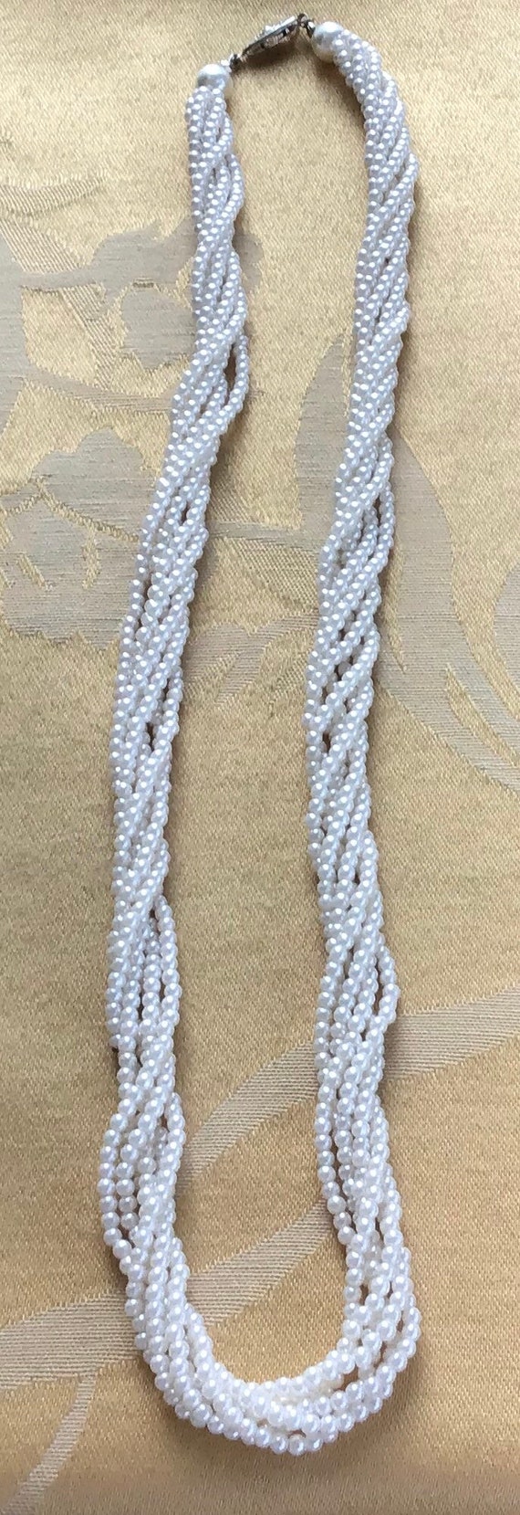 【2plan】24SS★ [MADE] Pearl Twisted Necklace Amazon.com: Fresh Water Cultured Pearl Torsade/Twist