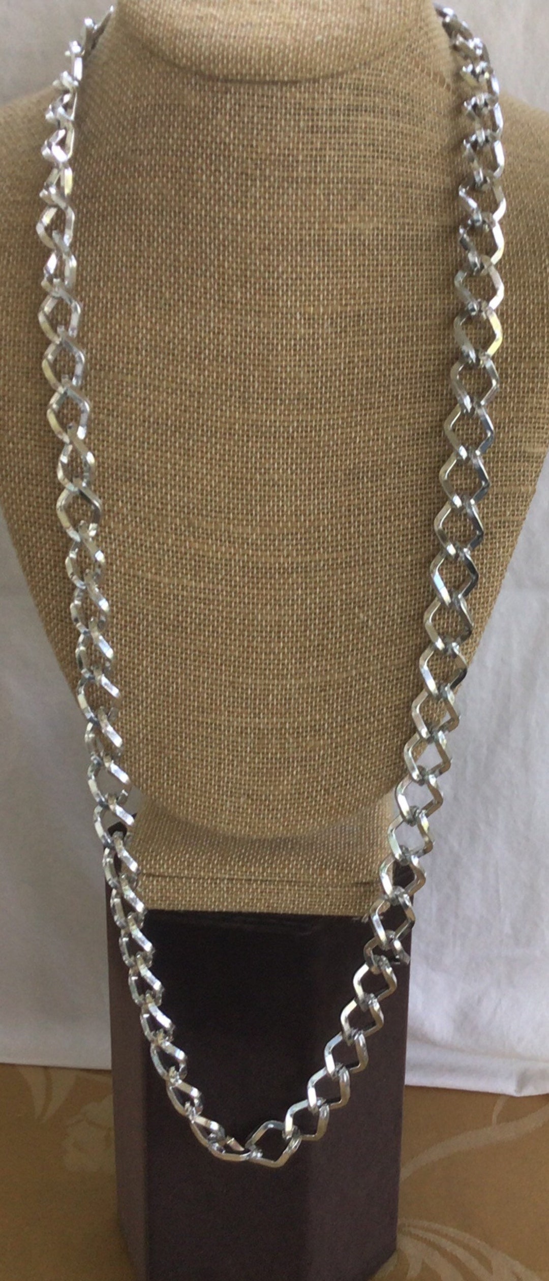 Color Coated Aluminum Chain Necklace