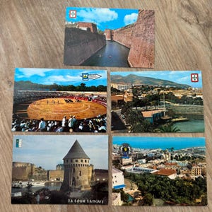 5 Stück Vintage Postkarten Lot - Vintage Papier Ephemera