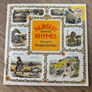 1977 - Nursery Rhymes - Illistrated by Douglas Gorsline - Vintage Softcover Children’s Book - Vintage Children’s Book