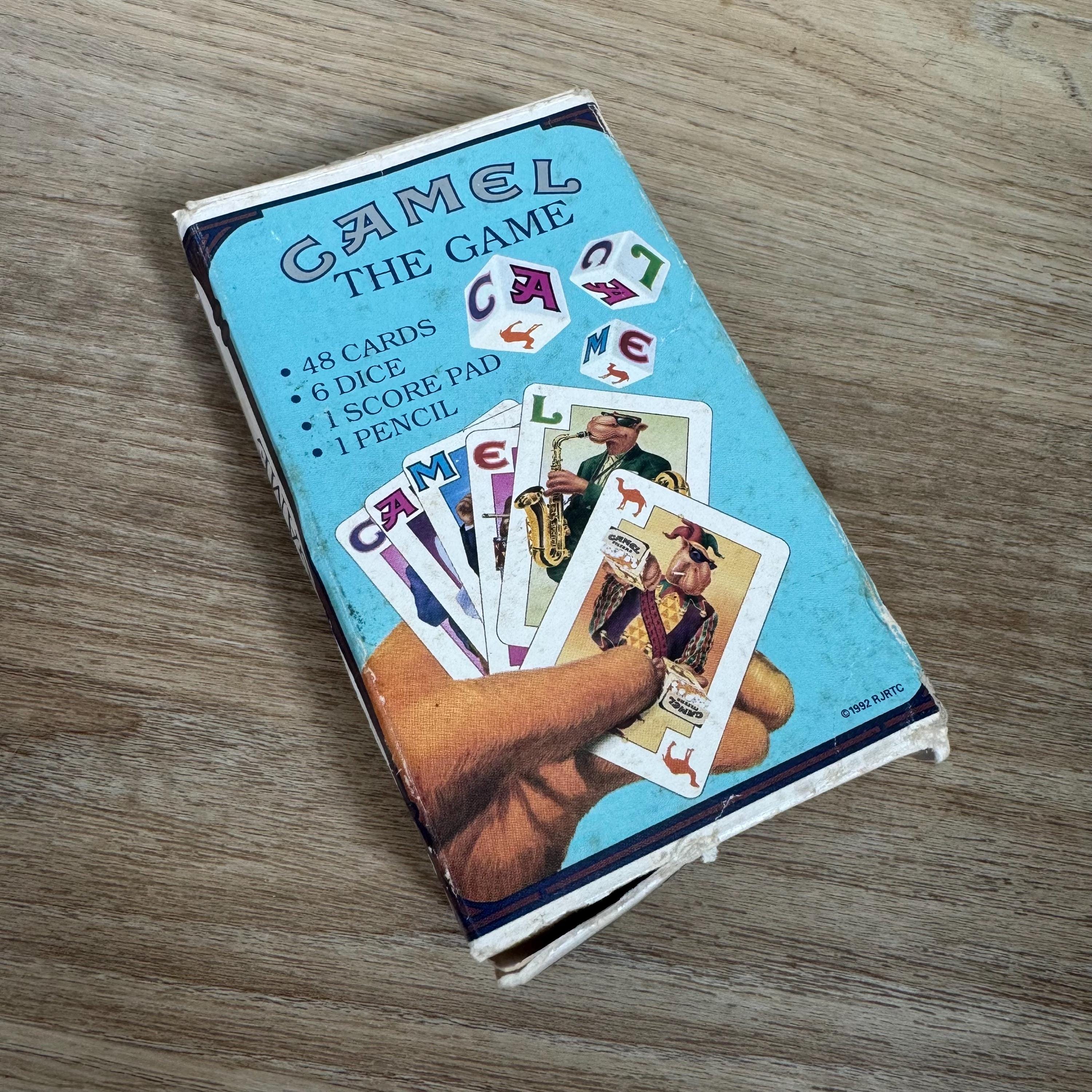 Vintage Card Game - 1992 Edition Camel Cigarettes the Game