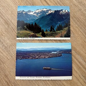 Lot de 2 cartes postales vintage - Vintage Paper Ephemera