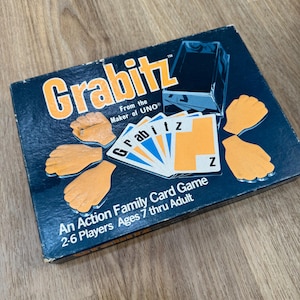 Juego de mesa antiguo - Vintage 1979 Grabitz International Games - Papel efímero antiguo