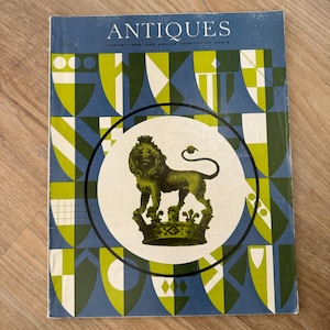 August 1964 Edition - Antiques Magazine - Vintage Paper Ephemera