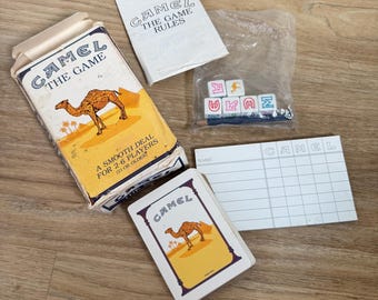 Vintage Card Game - 1992 Edition Camel Cigarettes the Game