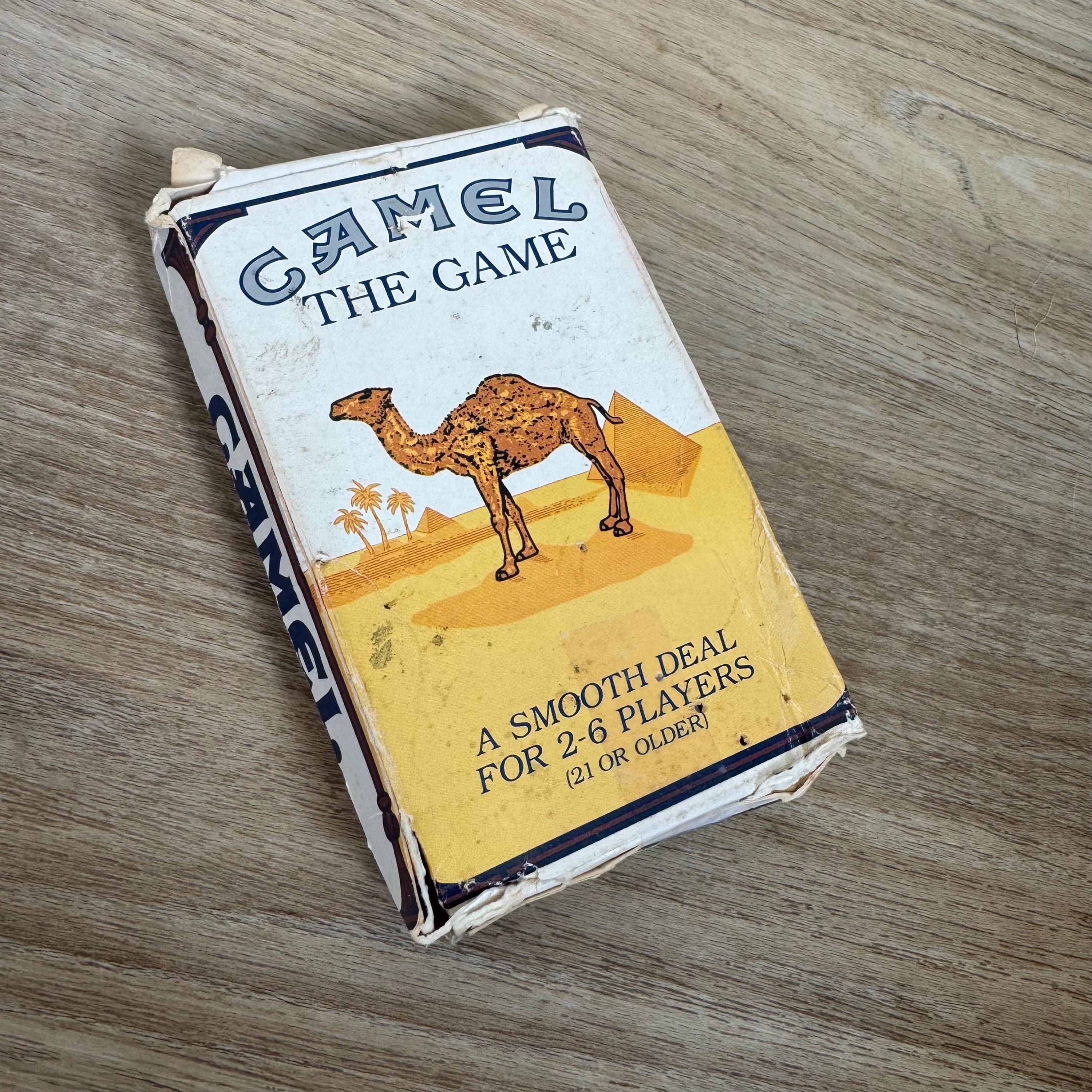 Vintage Card Game - 1992 Edition Camel Cigarettes the Game