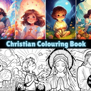 Christian Colouring Book Printable Colouring Pages Bible Stories ...