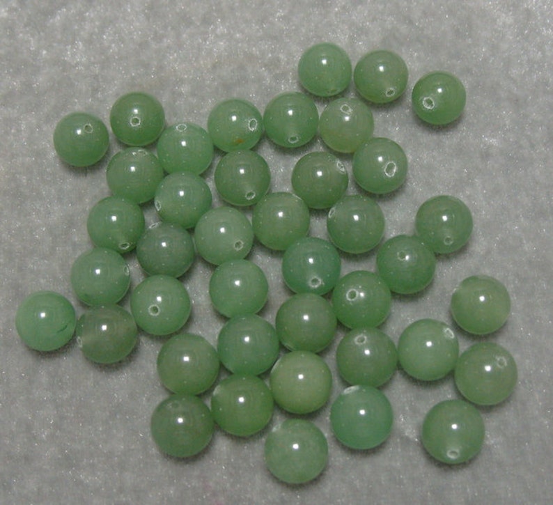 1 Full Strand 10mm Aventurine Gemstones Crystals image 2