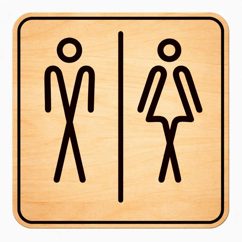 Funny Restroom Images - Etsy