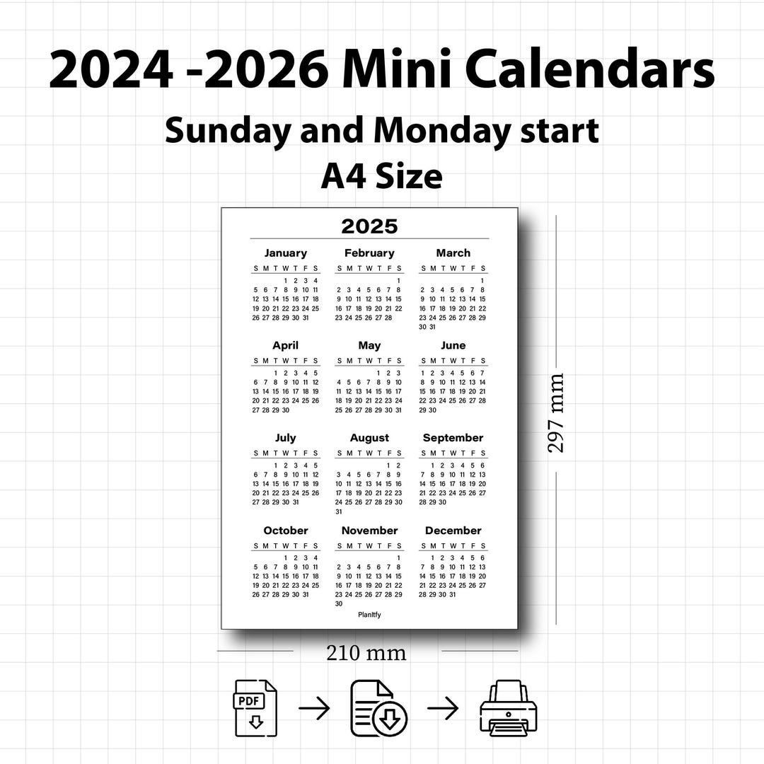2025-2026 monthly calendar printable