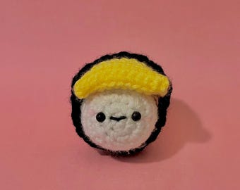 Egg Nigiri Sushi Crochet Amigurumi Pattern Easy Beginner Japanese Food Simple PDF file Download