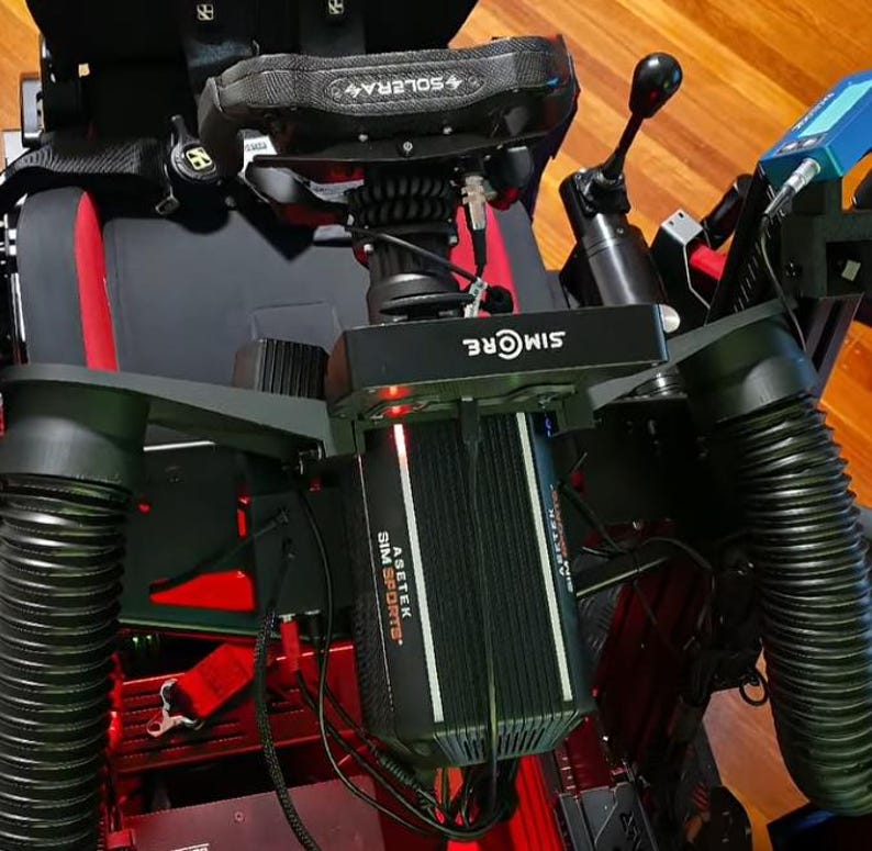 Sim Racing Cooling Fan System | Cockpit Airflow Fans | Simhub Wind ...