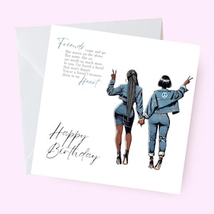 Bester Freund Geburtstagskarte, Bester Freund Karte, Gedicht an einen Freund, Freundkarte, Freundschaftskarte, Bestie Geburtstagskarte für Sie, Freund Geburtstag