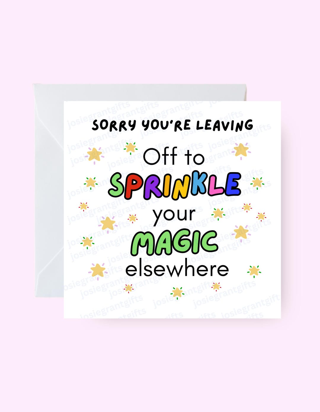 Sorry You’re Leaving | off to Sprinkle Your Magic Elsewhere | Farewell ...