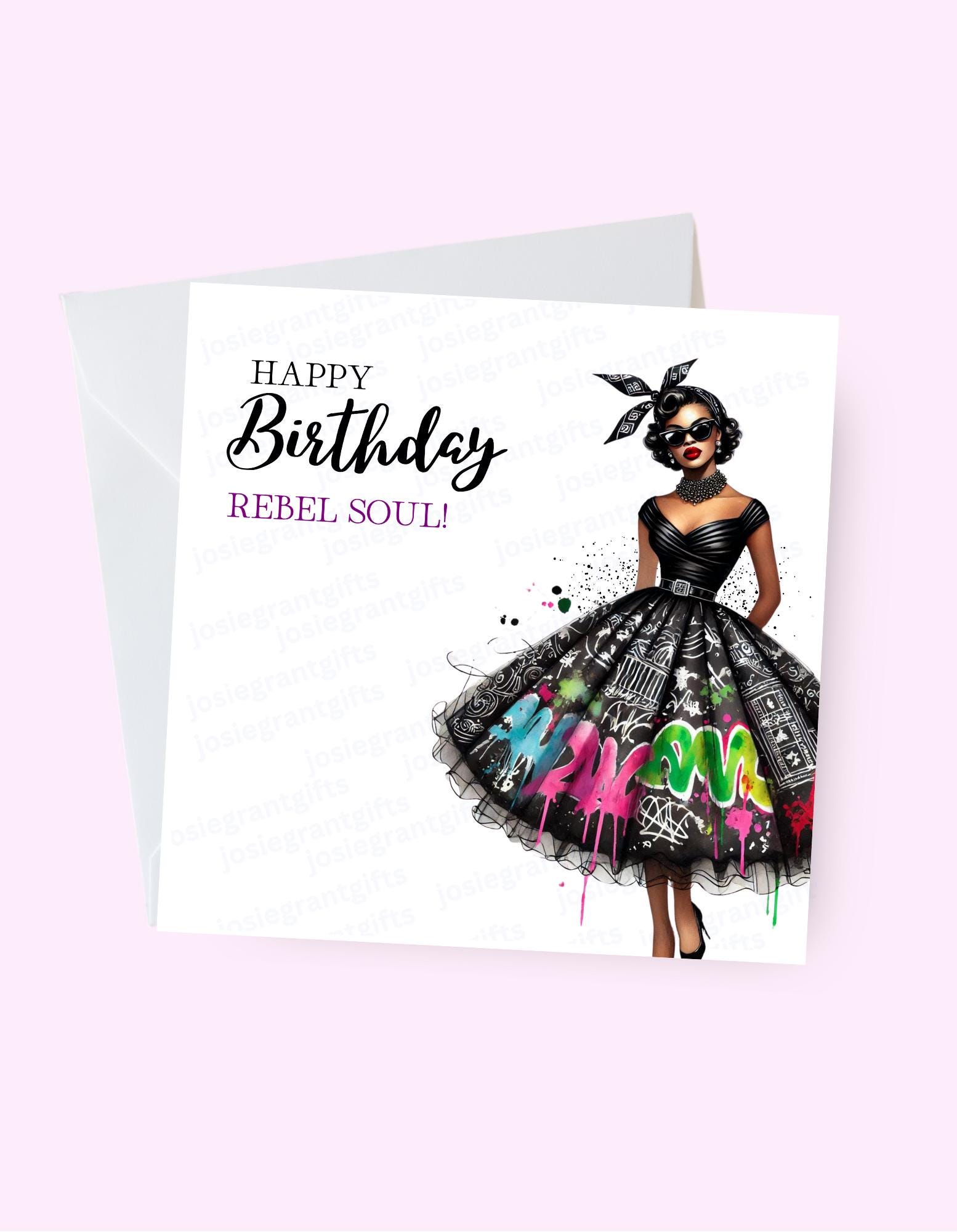 WBdesignz Divertente biglietto di auguri di compleanno con