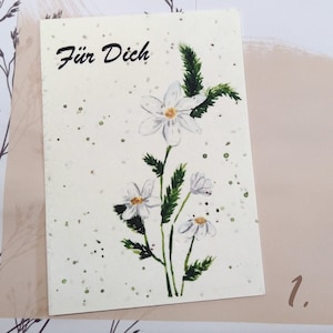 Saatkarte "Daisy"