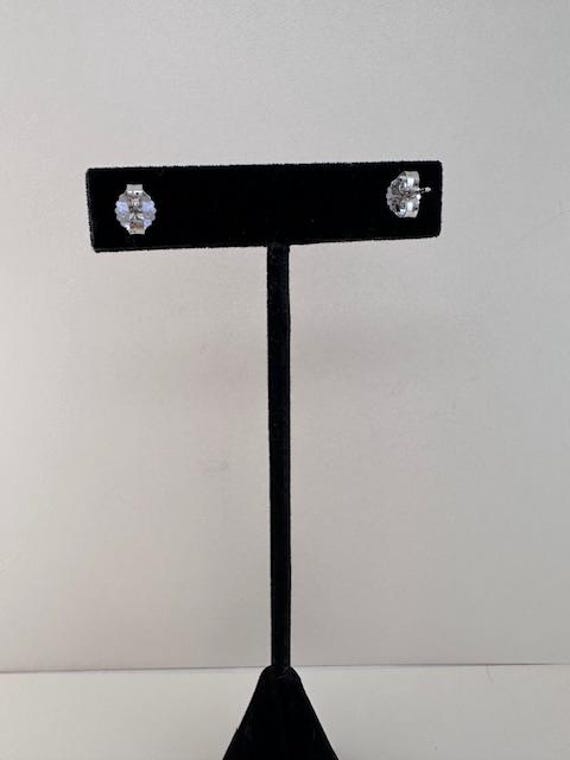 Emerald Green Stud Earrings - image 5