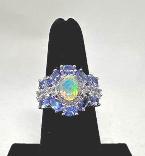 Stunning Statement Sterling Silver Ring - image 1