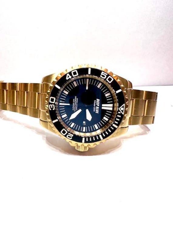 Deep Blue Swiss Auto Watch - image 2