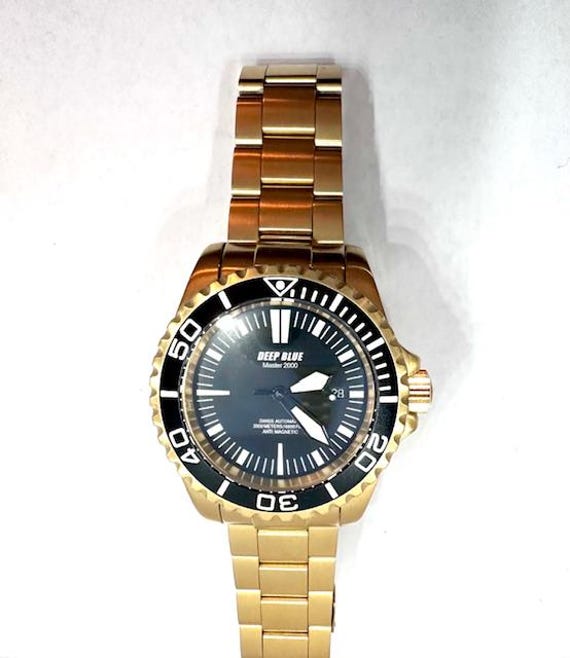 Deep Blue Swiss Auto Watch - image 6