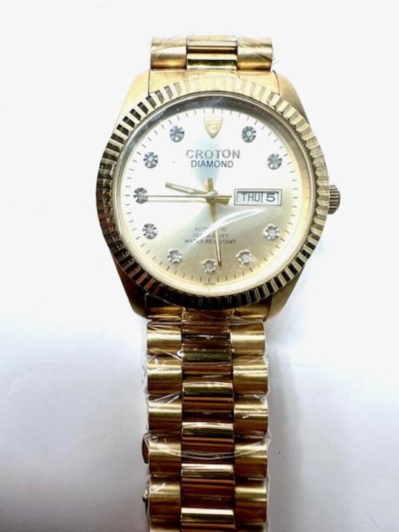 Croton Diamond Automatic Watch - image 1