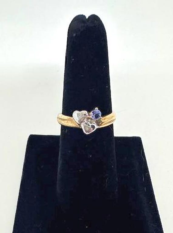 Sterling Silver Heart Ring - image 2