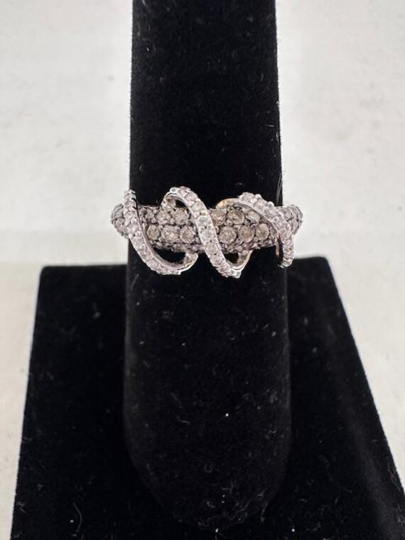 Levian 14K Crossover Ring - image 1