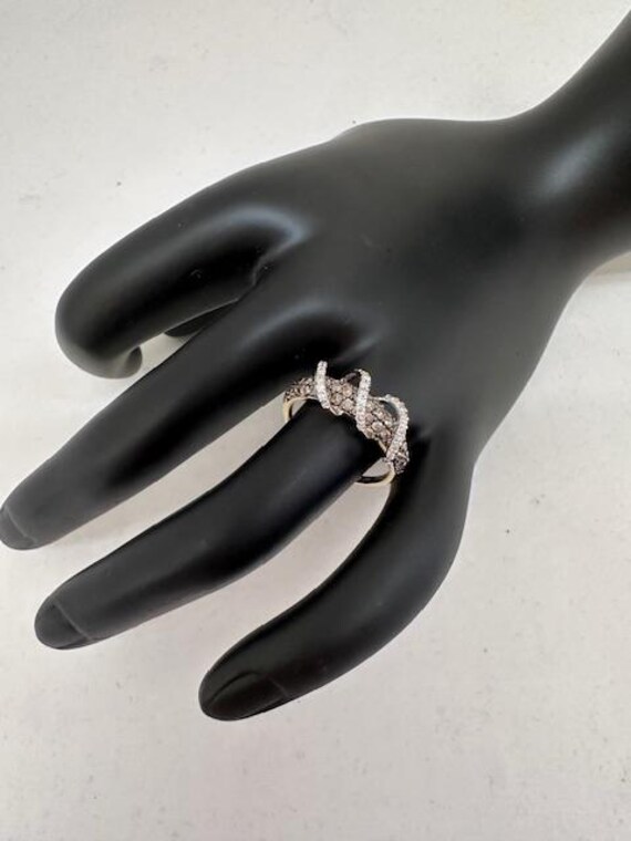 Levian 14K Crossover Ring - image 3