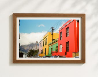 35 mm Film Print | Bo Kaap, Cape Town, South Africa | Travel Photography | Digital Download