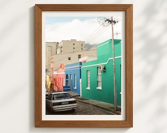35 mm Film Print | Bo Kaap, Cape Town, South Africa | Travel Photography | Digital Download