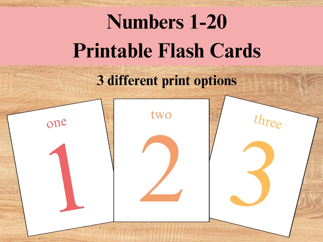 Numbers Flash Cards 0 100 For Kids 4 5 6 Preschool Learning Toddlers Educational