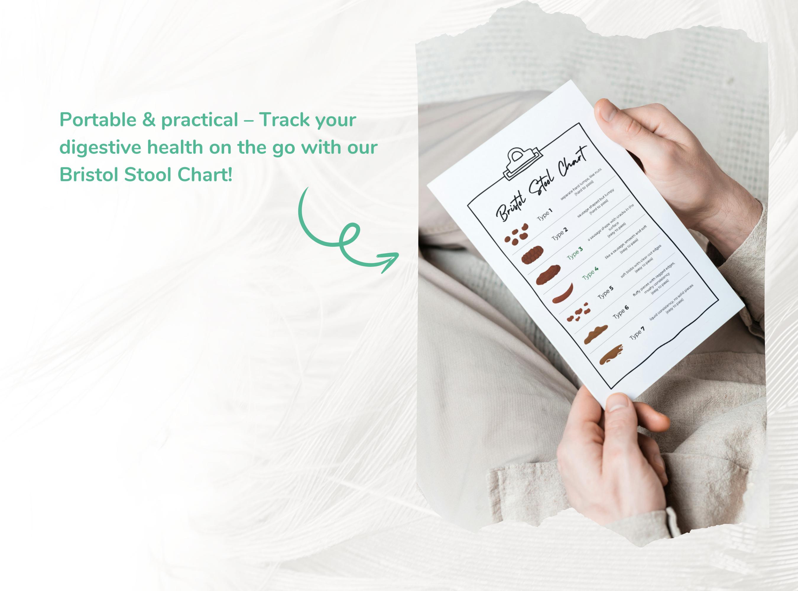 Gastrointestinal Health Guide Bristol Stool Chart Poster - Digestive ...