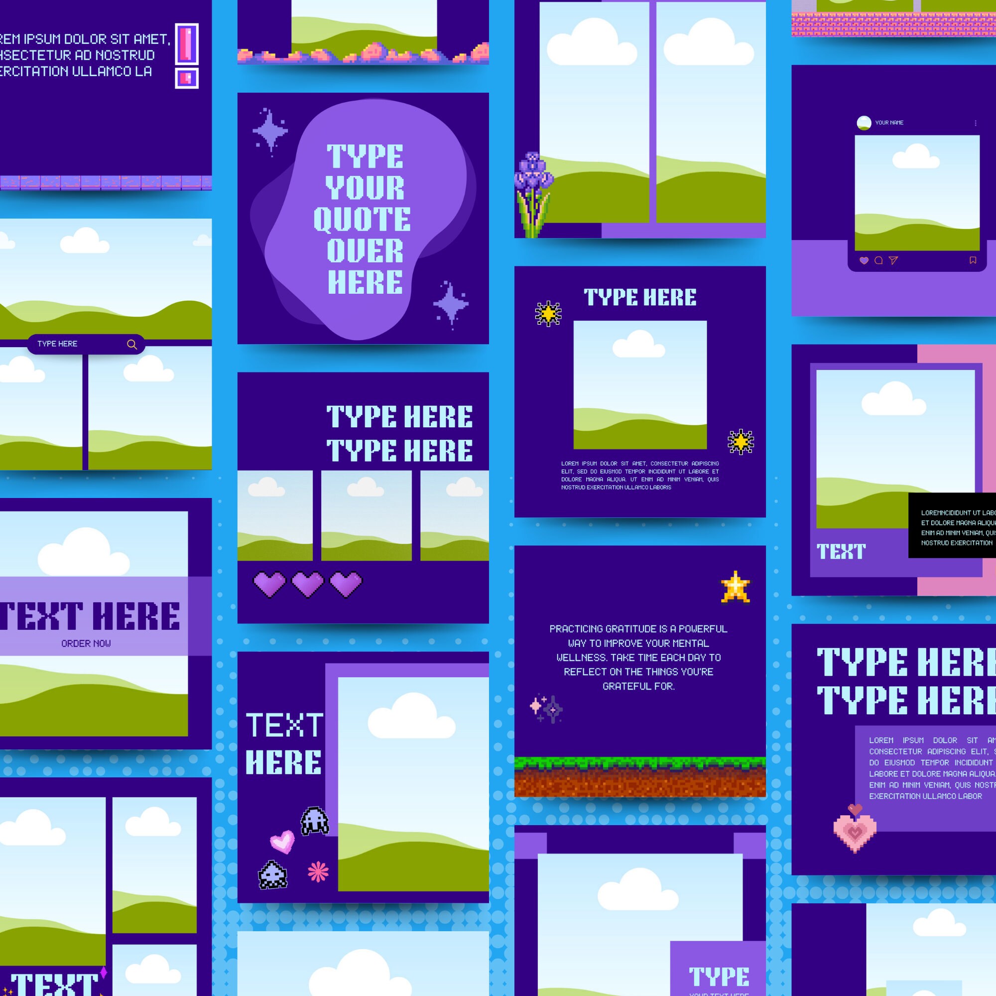 Canva Instagram Templates for Social Media Managers and Boutique ...