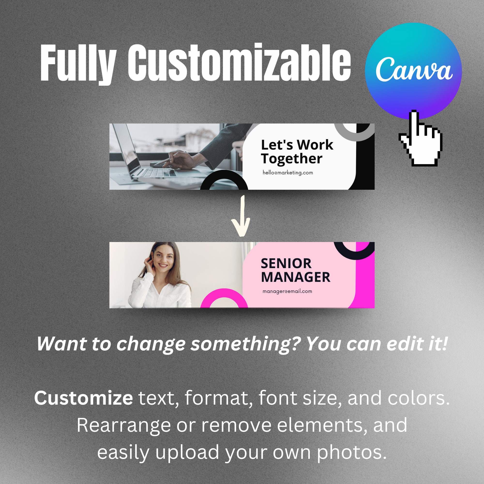 Professional Linkedin Banner Canva Template | Minimalist Header ...