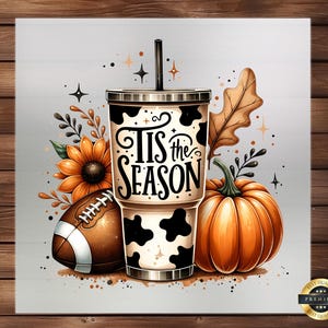 Tis The Season Fall DTF Transfer: Autumn Apparel Decal