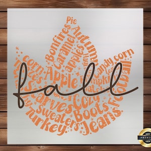 Fall Leaves DTF Transfer: Autumn Apparel Iron-on Decal