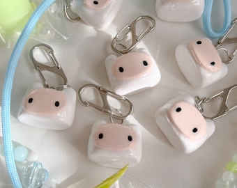 finn keychain \\ polymer clay adventure time