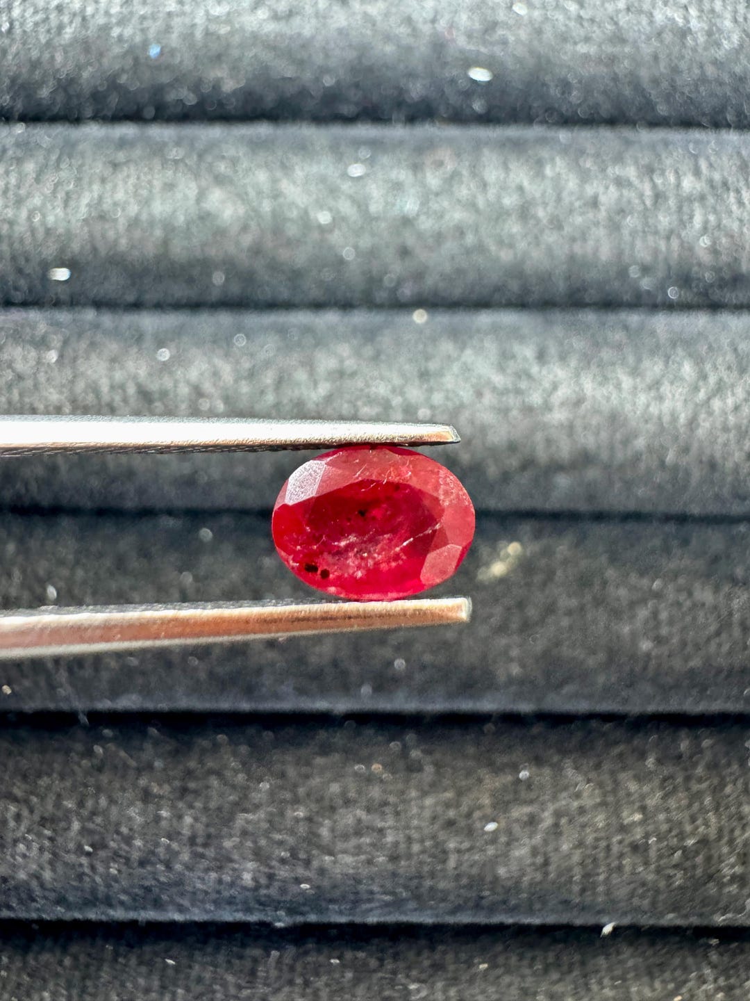 Oval Shape Ruby NO Heat Natural Ruby 100% 1 Piece Loose Stone 1.05carat Oval Shape Ruby ...