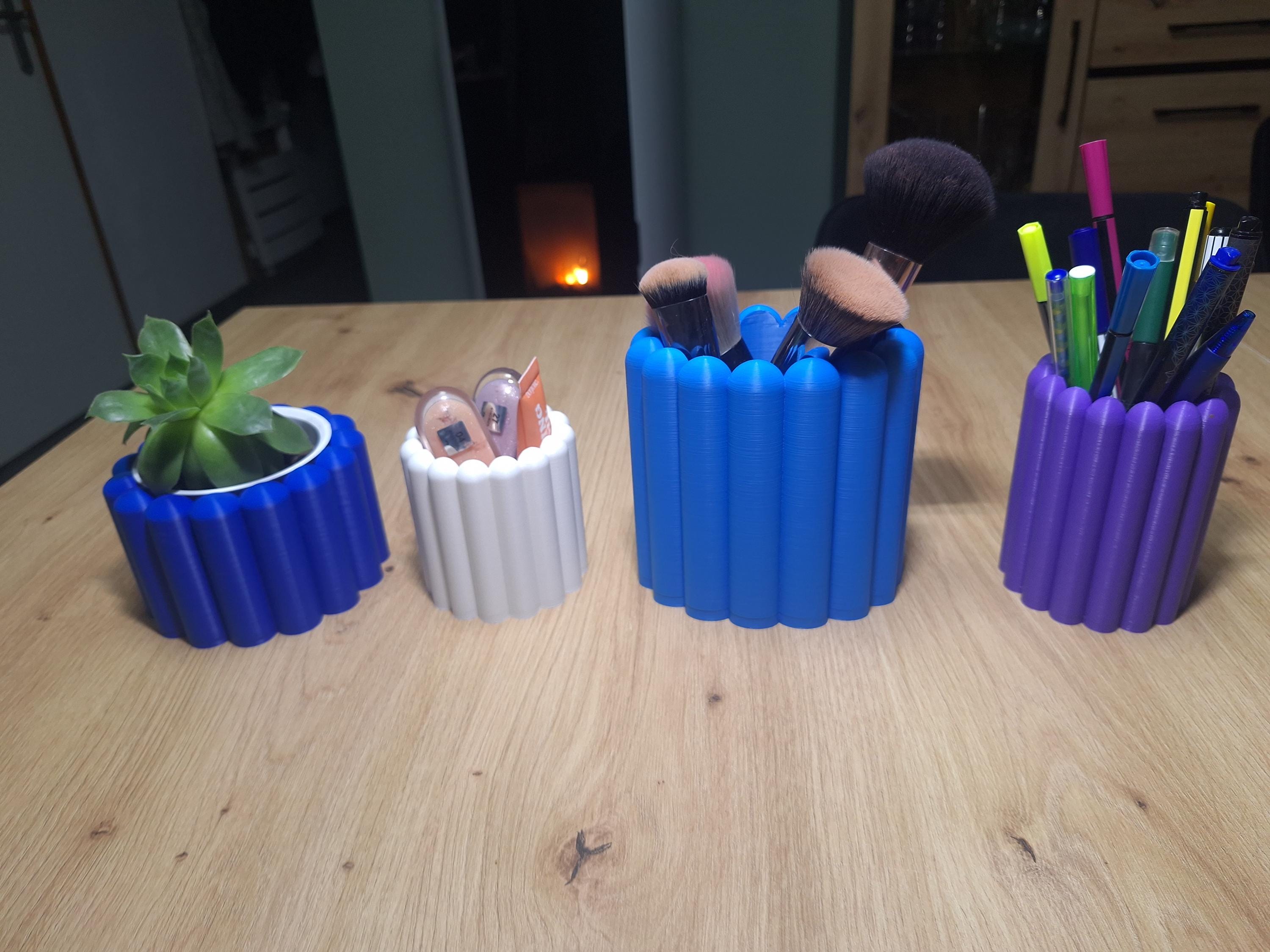 Printable Multi-purpose Container – Resizable STL File (planter, Pencil ...