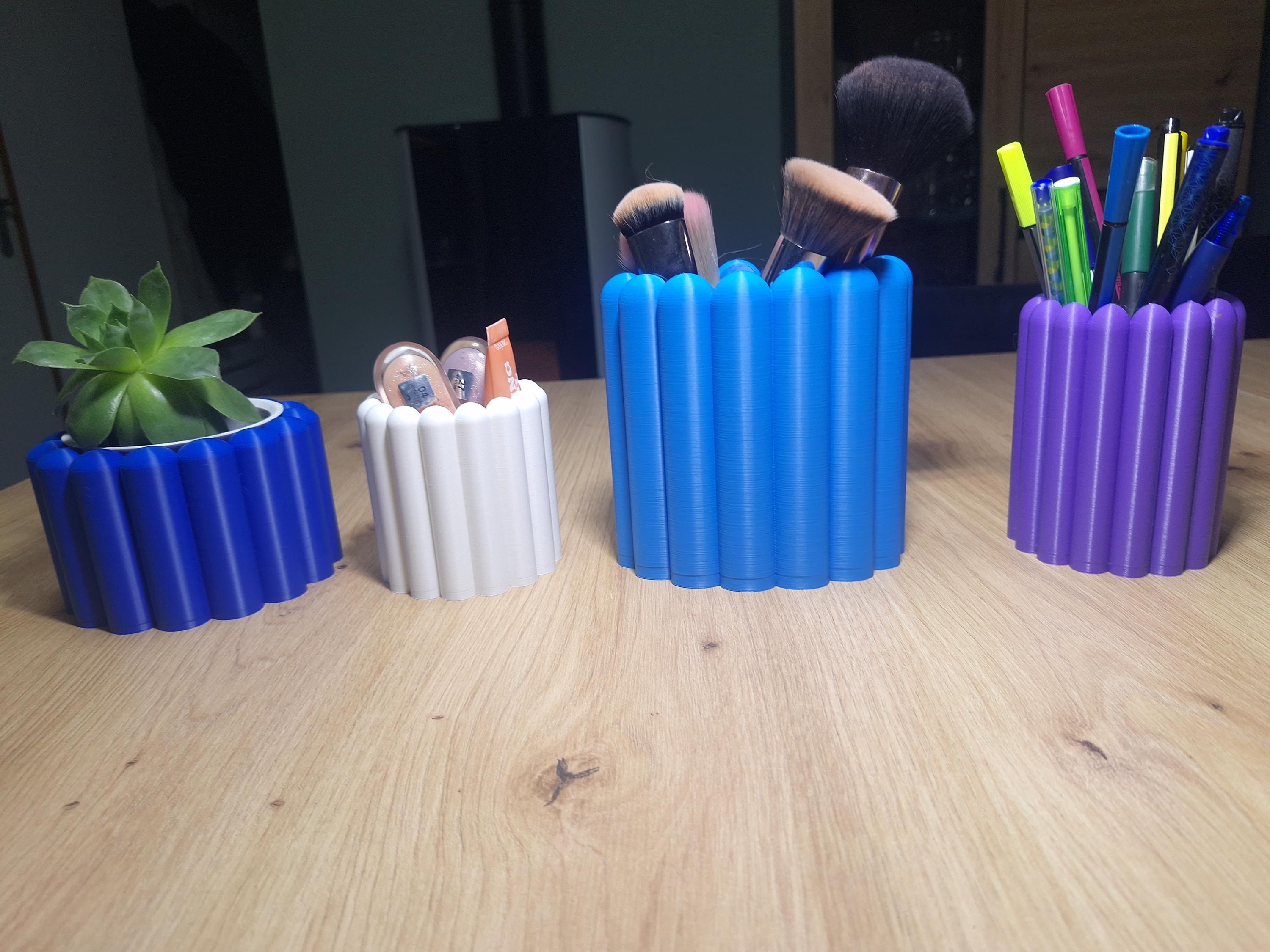Printable Multi-purpose Container – Resizable STL File (planter, Pencil ...