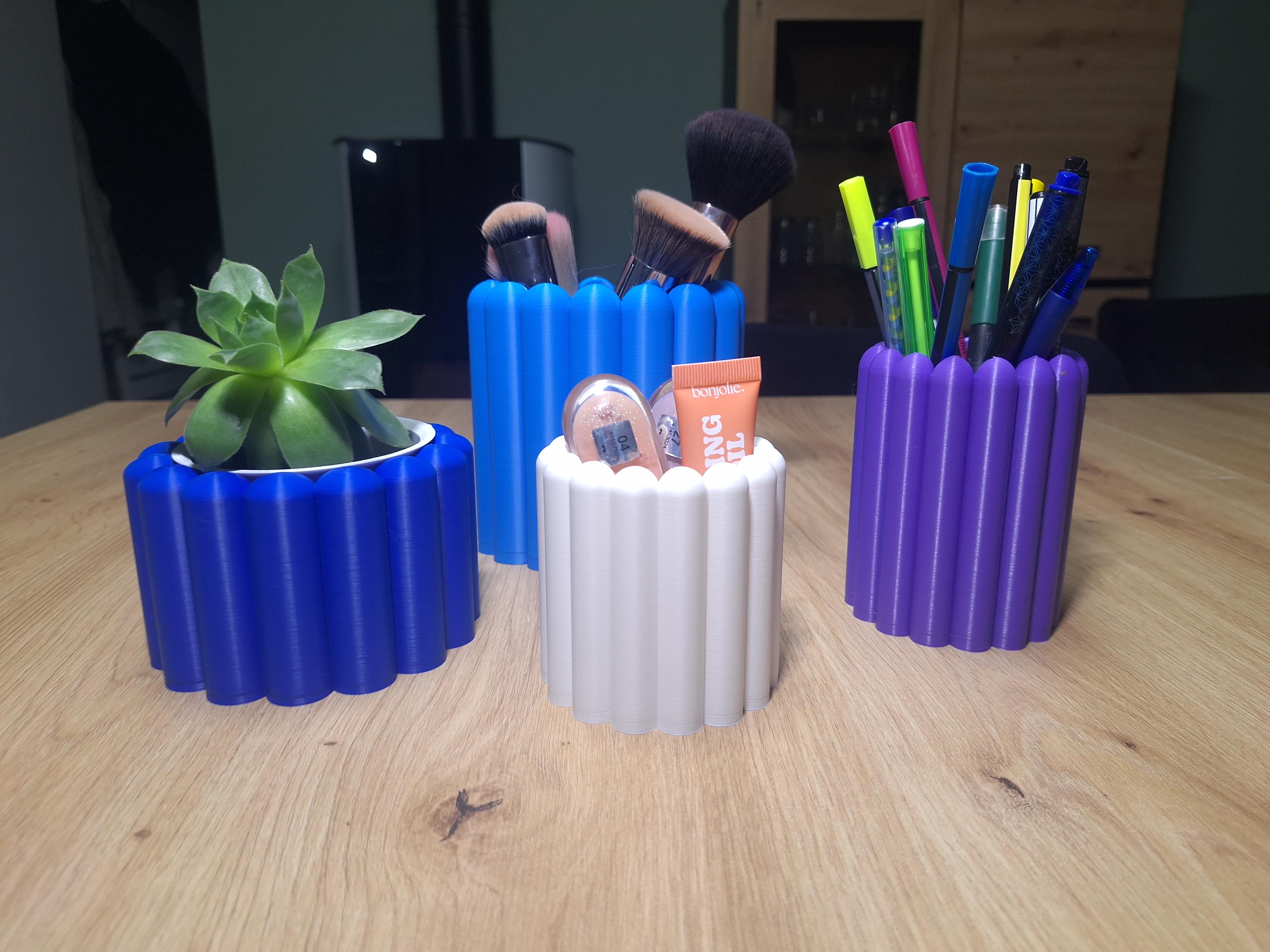 Printable Multi-purpose Container – Resizable STL File (planter, Pencil ...