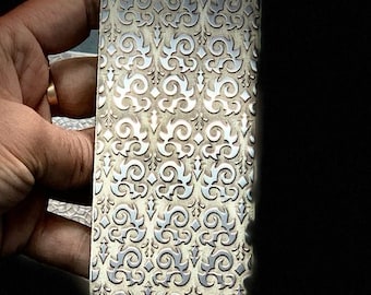 Jewelry Tools & Equipment or Metalworking Tools / Rolling Mill Texture Plate
