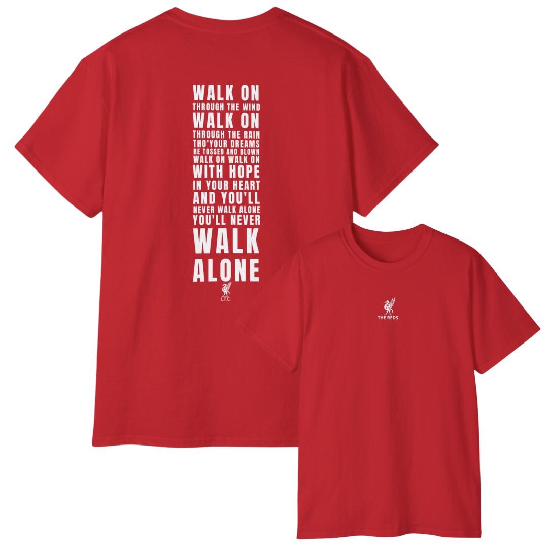 Liverpool Fc YNWA T-shirt You Never Walk Alone Matchday T-shirt ...