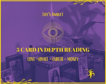 5 Card In Depth Tarot Reading | Tarot Reading | Love Reading | Same Day & Next Day Tarot Reading.