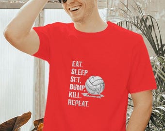 バレーボール愛好家への素晴らしい贈り物！ユニセックスソフトスタイルTシャツ、バレーボールシャツ、バレーボール選手用シャツ、バレーボールチームシャツ