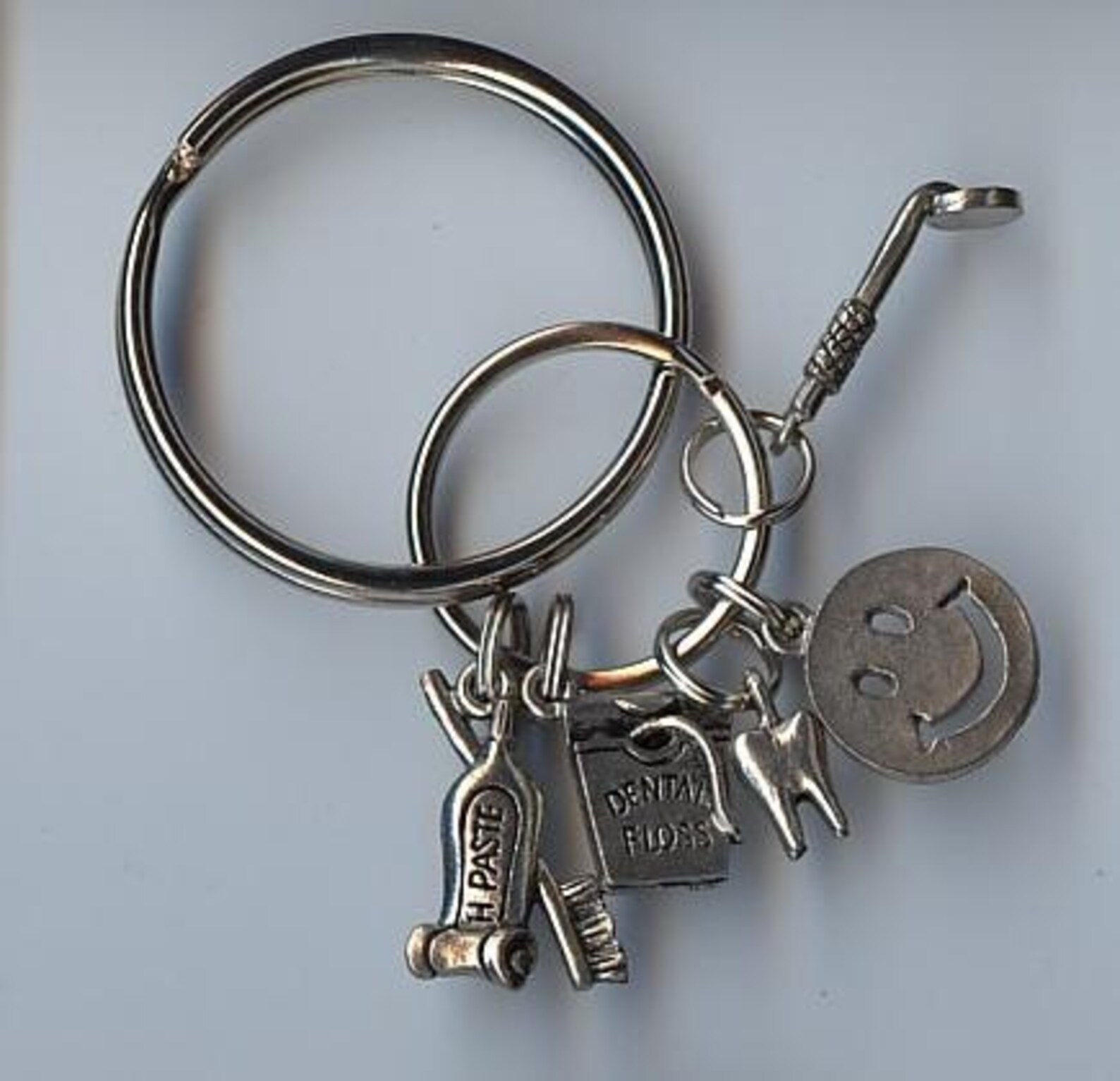 Dentist Dental Hygienist Keychain Etsy