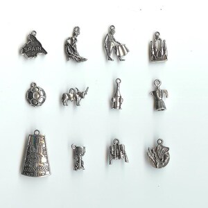 Spain Spanish Themed Wine Charms Design your own set