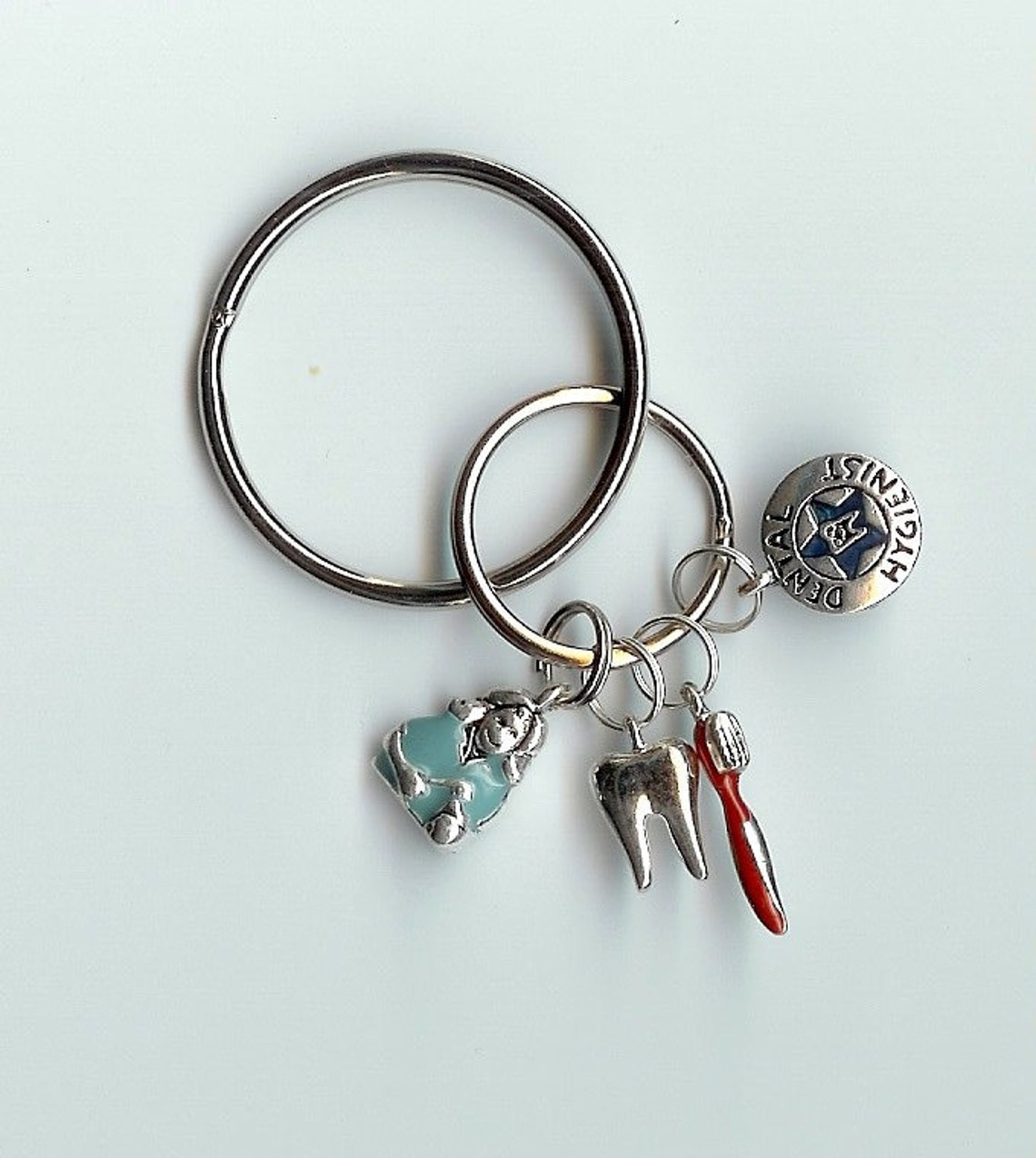 Dentist Dental Hygienist Keychain V2 Etsy