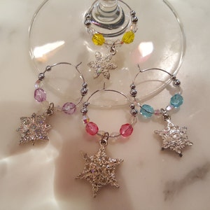 Snowflake Snowflakes   w Pouch